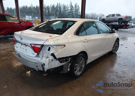 2017 Toyota Camry Se from USA, damaged, VIN 4T1BF1FK4HU408586